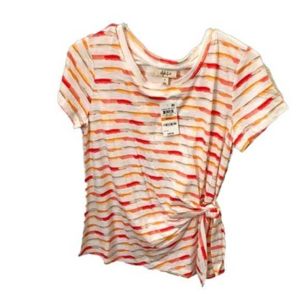 Style & Co Side-tieTee-NWT -SMALL